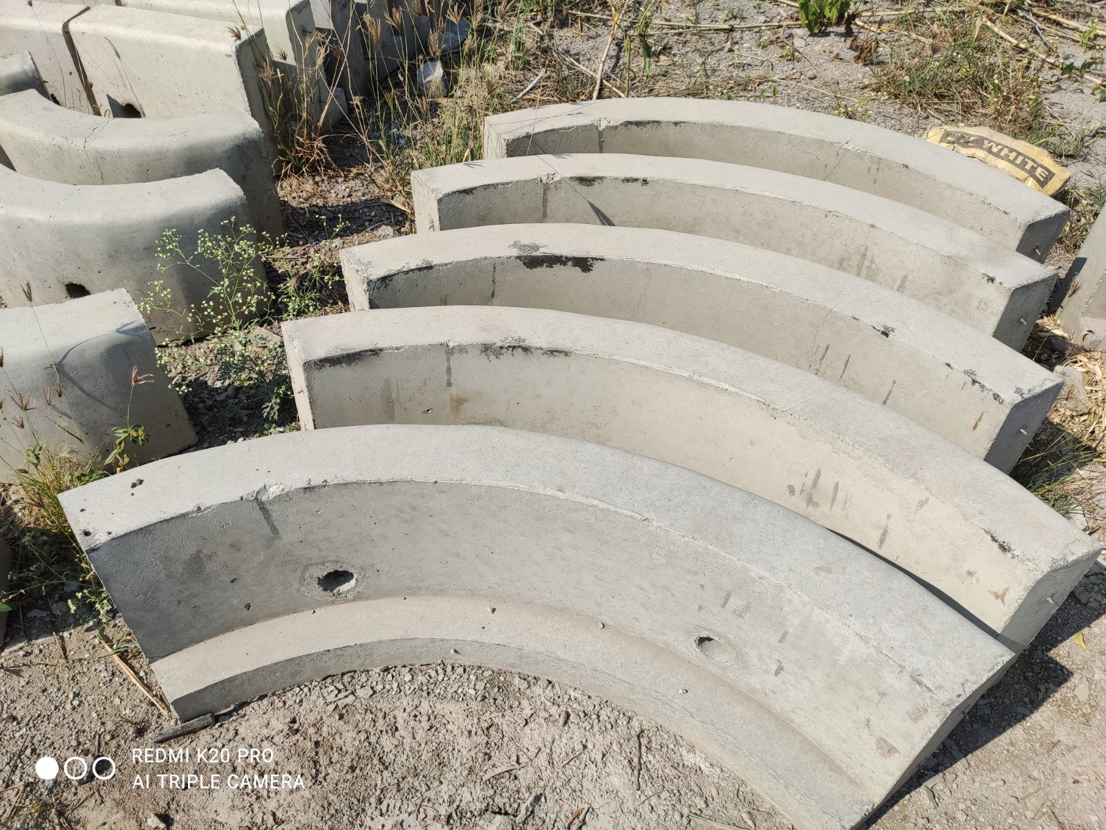 Kerbstone 900R 150mm Thick L Shape Curved
