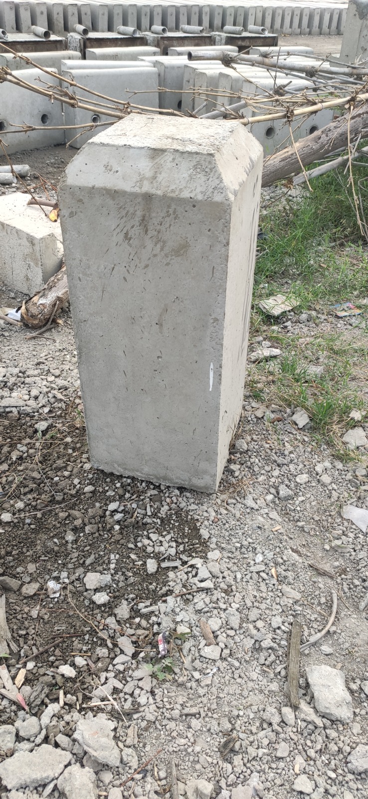 Precast Concrete OFC Route Marker